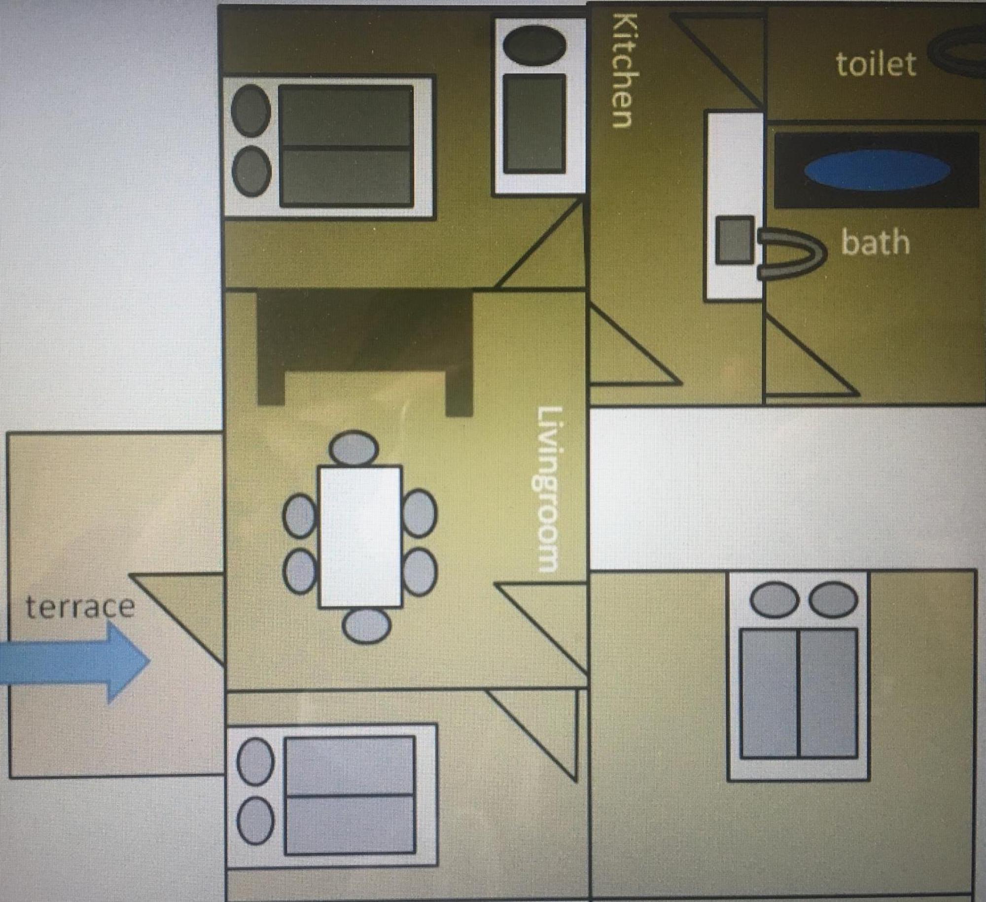 Doris Apartments Сиофок Стая снимка